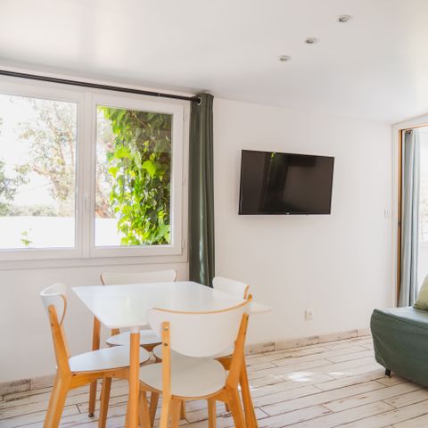 Apartement 5 Personen - Glycines 36 m² - 3 Räume - Klimaanlage + TV