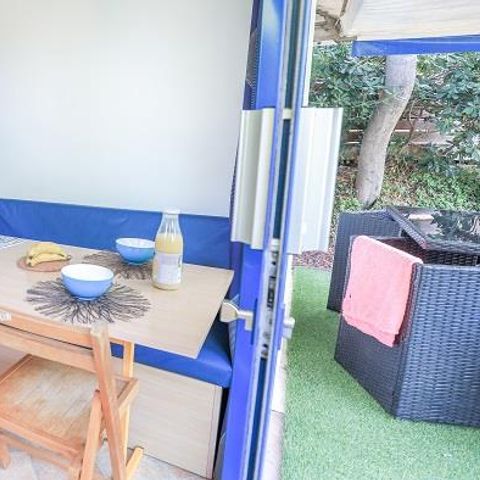 Bungalowzelt 5 Personen - Pagotel 25m² - 3 Zimmer - 2 Schlafzimmer * zwischen Zelt und Mobilheim*.