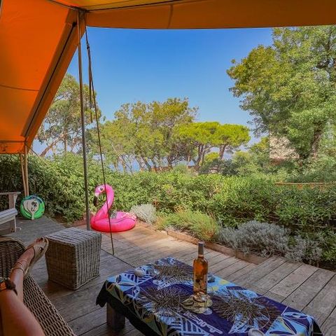 Safarizelt 4 Personen - Lodge-Zelt - ohne Sanitäranlagen