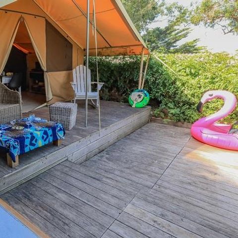 Safarizelt 4 Personen - Lodge-Zelt - ohne Sanitäranlagen