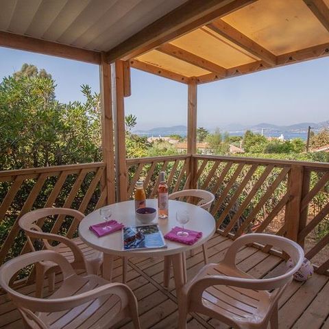 Mobilheim 5 Personen - Azur Serenity Meerblick 25m²