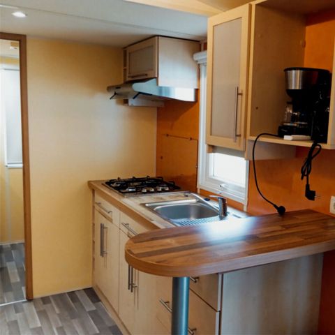 Mobilheim 4 Personen - Komfort 2 Zimmer Seeblick