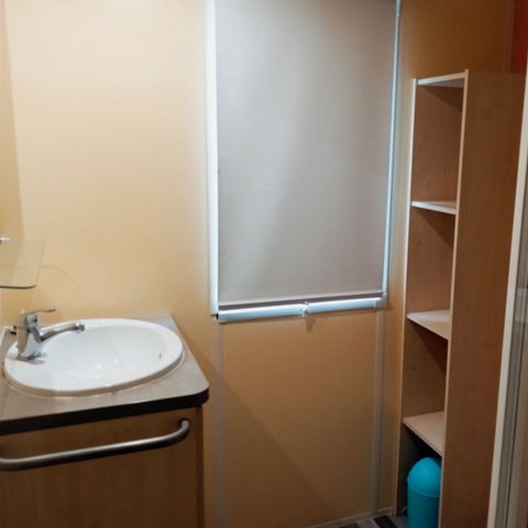 Mobilheim 4 Personen - Komfort 2 Zimmer Seeblick