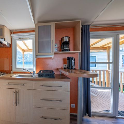 Mobilheim 4 Personen - Klassisch 2 Zimmer Seeblick