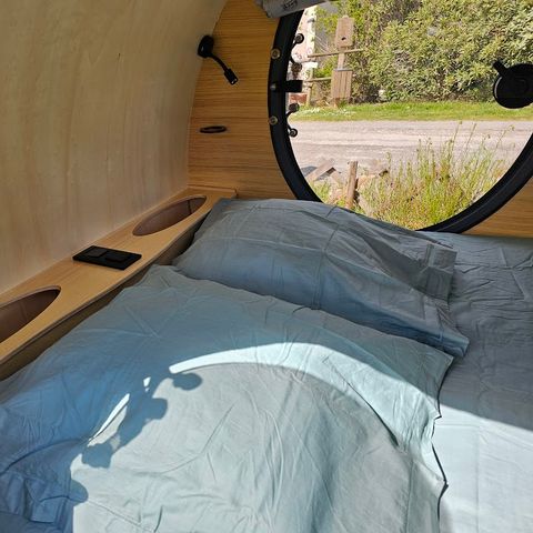 Zelt 2 Personen - Cosy life. 1 Bett (140 cm) in einem Ei!