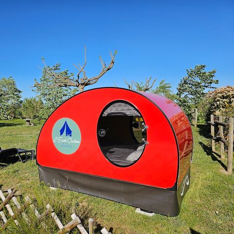 Zelt 2 Personen - Cosy life. 1 Bett (140 cm) in einem Ei!
