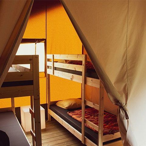 SafariZelt 6 Personen - Luxus-Safari-Zelt