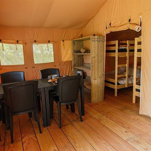 SafariZelt 6 Personen - Luxus-Safari-Zelt