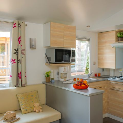 Mobilheim 6 Personen - Vermietung Mobilheim CONFORT - 3 Zimmer