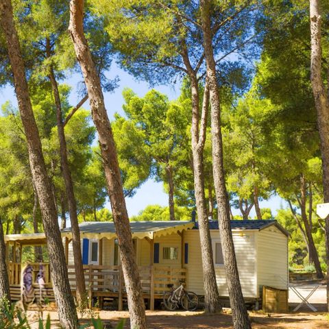 Mobilheim 6 Personen -  3 Zimmer "Komfort" 6 Pers. 32 m² ca.
