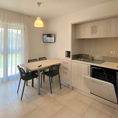 Apartement 6 Personen - COMFORT (Erdgeschoss mit kleiner Terrasse)