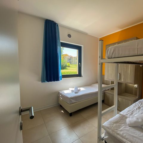 Apartement 6 Personen - PREMIUM (Erdgeschoss mit kleiner Terrasse)