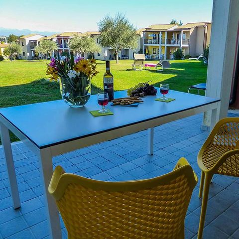 Wohnung 6 personen - PREMIUM (Erdgeschoss mit kleiner Terrasse)