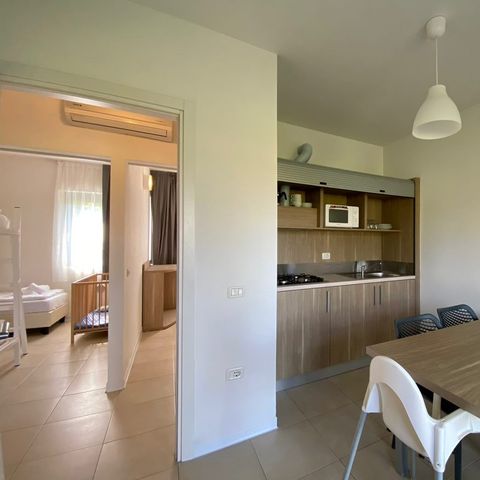 Apartement 6 Personen - FAMILY (Erdgeschoss mit kleiner Terrasse)