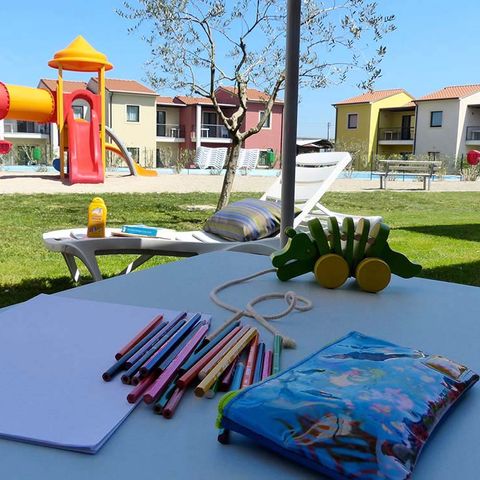 Apartement 6 Personen - FAMILY (Erdgeschoss mit kleiner Terrasse)