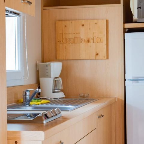 Mobilheim 6 Personen - CASITA POMELO - 29m²- 2 Schlafzimmer