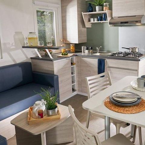 Mobilheim 6 Personen - CASITA TOMILLO - 32m²- 3 Schlafzimmer