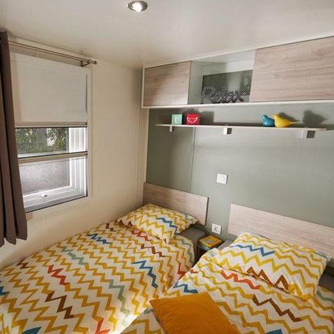 Mobilheim 6 Personen - CASITA TOMILLO - 32m²- 3 Schlafzimmer