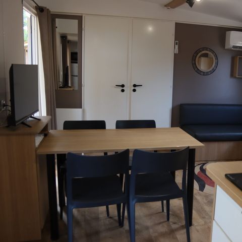 Mobilheim 6 Personen - CASITA OLIVA VIP - 36m²- 2 Schlafzimmer
