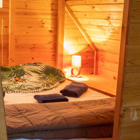 AUßERGEWÖHNLICHE UNTERKUNFT 4 Personen - ECOTIPI - 32m²- 1 Schlafzimmer