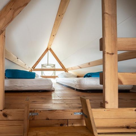 AUßERGEWÖHNLICHE UNTERKUNFT 4 Personen - ECOTIPI - 32m²- 1 Schlafzimmer