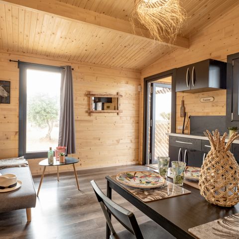 Mobilheim 6 Personen - TROPICAL SOL - 36m²- 2 Schlafzimmer