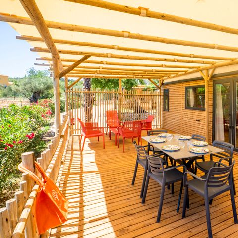 Mobilheim 6 Personen - TROPICAL TOSCANA - 35m² - 2 Schlafzimmer