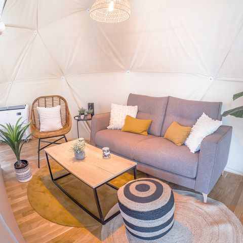 AUßERGEWÖHNLICHE UNTERKUNFT 4 Personen - DOMO - 40m²- 2 Schlafzimmer