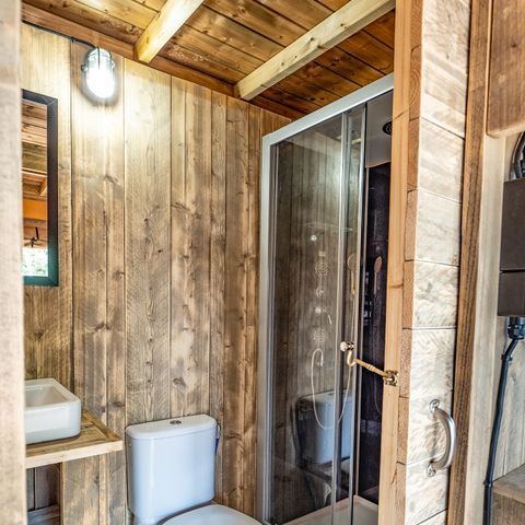 LODGE 2 Personen - LUNA LODGE - 15m²- 1 Schlafzimmer