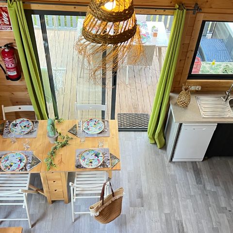 Mobilheim 8 Personen - TROPICAL DUPLEX - 50m²- 3 Schlafzimmer