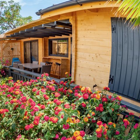 Mobilheim 8 Personen - TROPICAL GOLD - 60m²- 3 Schlafzimmer