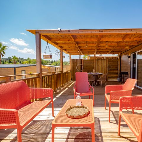 Mobilheim 6 Personen - TROPICAL TOSCANA GOLD - 36m² - 2 Schlafzimmer