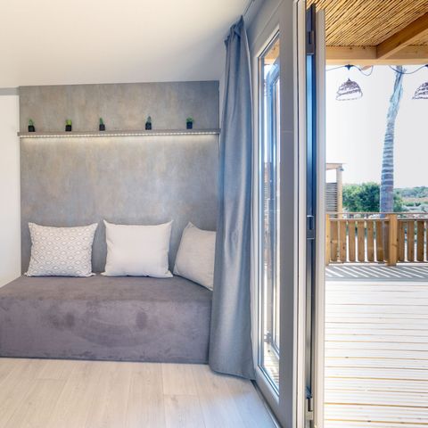 Mobilheim 4 Personen - TROPICAL TOSCANA VIP - 36m² - 2 Schlafzimmer - 2 Bäder