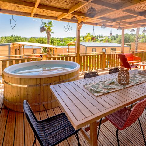 Mobilheim 4 Personen - TROPICAL TOSCANA VIP - 36m² - 2 Schlafzimmer - 2 Bäder
