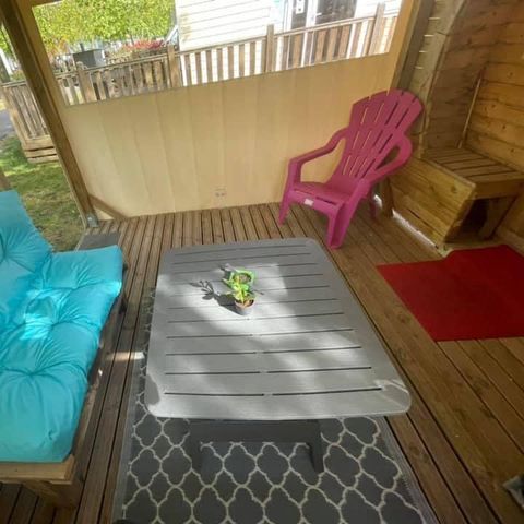 Zelt 2 Personen - Fass 2 Kleeblätter 1 Zimmer - Ohne Sanitäranlagen