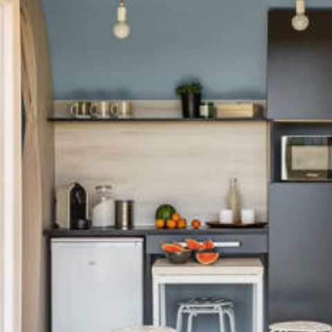 Zelt 4 Personen - Zelt 2 Kleeblätter 2 Zimmer - Private Sanitäranlagen in der Nähe