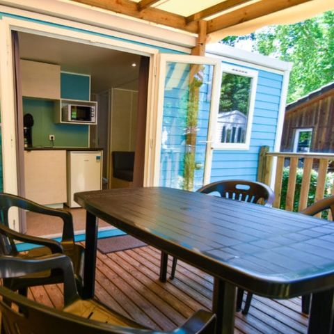 Mobilheim 2 Personen - 3 Kleeblätter 1 Schlafzimmer 1 Badezimmer