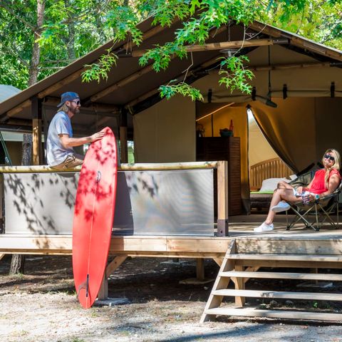 SafariZelt 5 Personen - Safari Lodge (4.5 Personen)