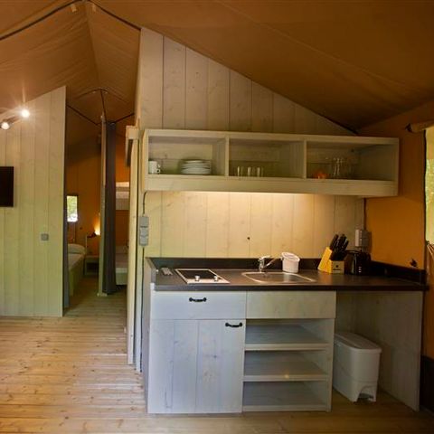 SafariZelt 5 Personen - Glamping Haritza