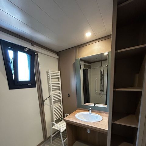 Chalet 4 Personen - Chalet PMR Premium 35m² - 2 Zimmer (KLIMA + TV + Plancha) ***NEU 2025!!!