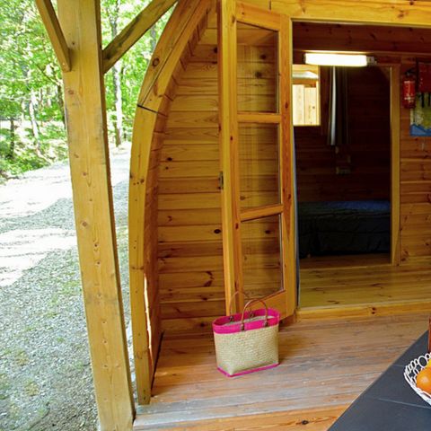 Unterkunft 2 personen - POD CABANE. ECO