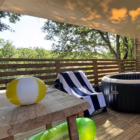 Chalet 4 personen - CHALET TIKAL. KOMFORT MIT SPA