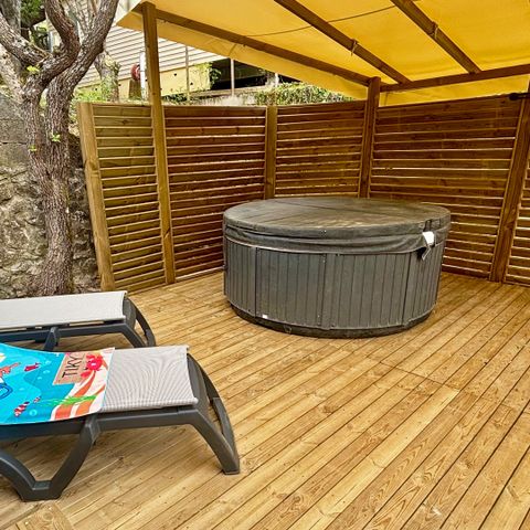 Chalet 4 personen - COBA. KOMFORT MIT SPA