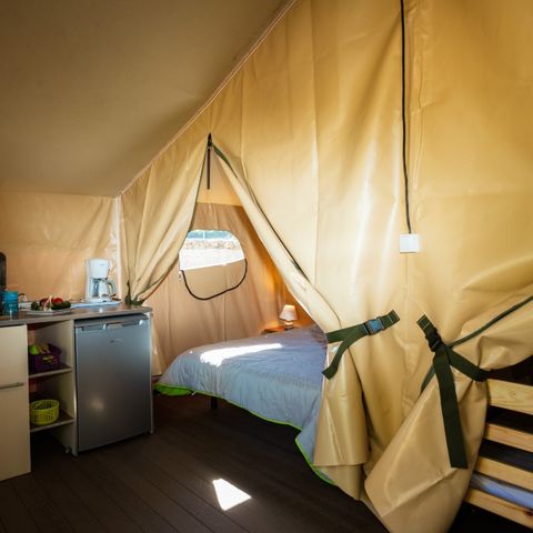 Lodge 4 personen - LODGE ZELT - 2 Schlafplätze