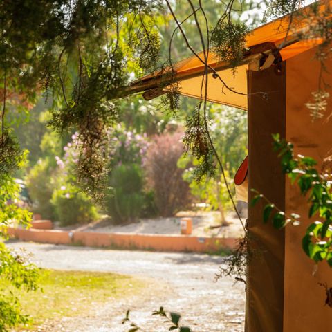 Lodge 4 personen - LODGE ZELT - 2 Schlafplätze