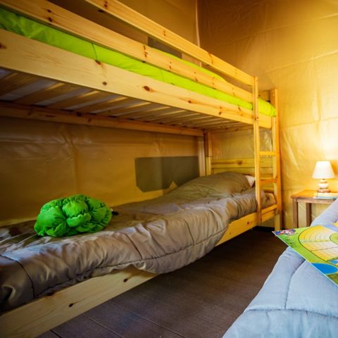 Lodge 4 personen - LODGE ZELT - 2 Schlafplätze