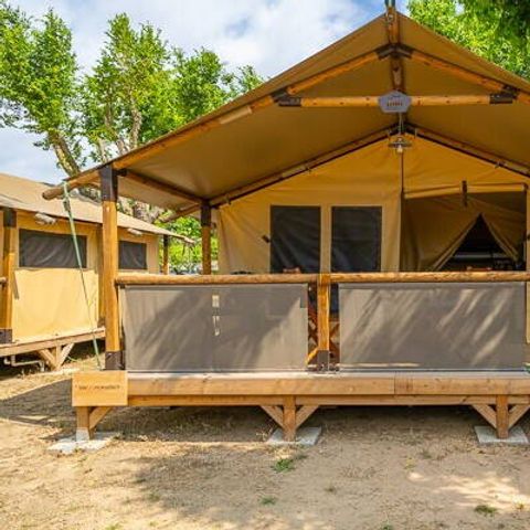 Zelt 5 personen - Super Lodge Zelt | 2 Schlafz. | 4/5 Pers. | Ohne Bad
