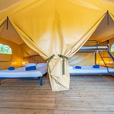 Zelt 5 personen - Super Lodge Zelt | 2 Schlafz. | 4/5 Pers. | Ohne Bad