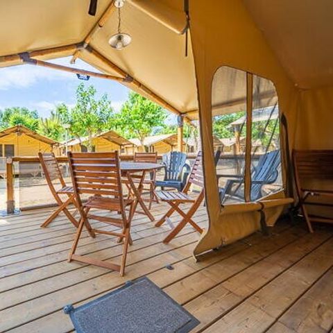 Zelt 5 personen - Super Lodge Zelt | 2 Schlafz. | 4/5 Pers. | Ohne Bad