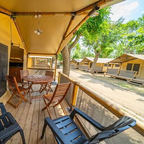 Zelt 5 personen - Super Lodge Zelt | 2 Schlafz. | 4/5 Pers. | Ohne Bad